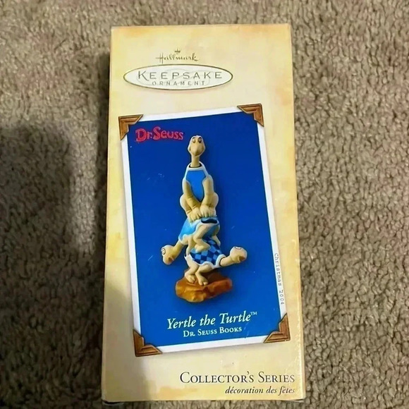 Dr Seuss yertle the turtle ornament - Picture 1 of 3